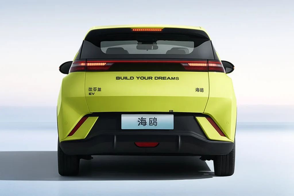 BYD seagull Backside